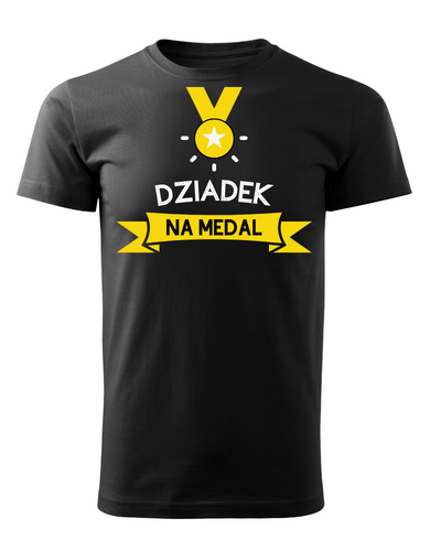 Koszulka Dziadek na medal (1)